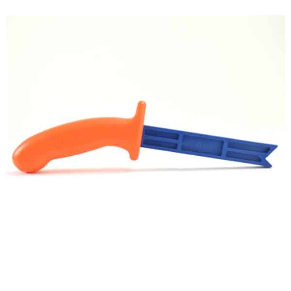 Plastic Magnetic Push Stick (Orange Handle with Dark Blue Stick)