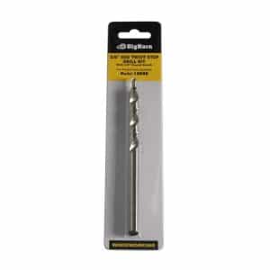 3/8" Round Shank Replacement Twist Step Drill Bit 3/8" (9.5mm) 6.5" Length for Manual Pocket Hole Jig System (19129)