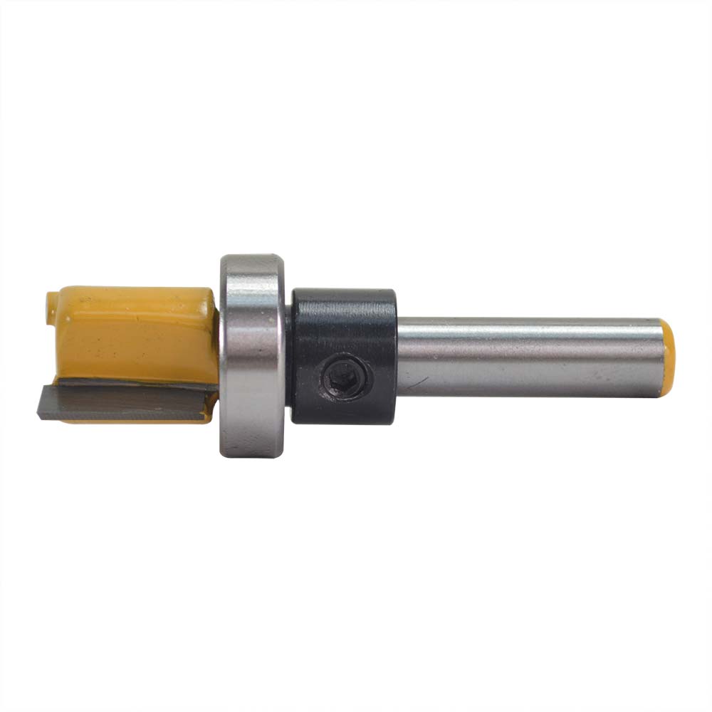 1/4 Inch Shank Mortising Hinge w/Top 5/8 Inch Dia Bearing Router Bit - Replaces Templaco CB-4