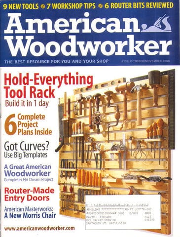 american woodworker woodshopbits.com cover