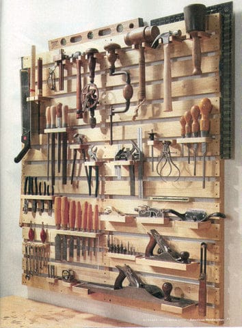 Building a Tool Rack - the large image of tool rack