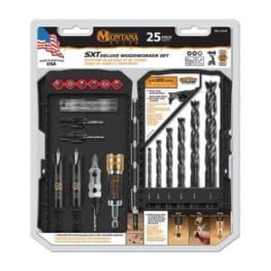25-Piece Deluxe Woodworker Set - woodshopbits.com Montana Brand Tools