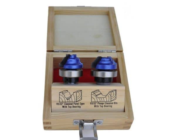 Plunge Panel Classical Ogee Router Bit Set