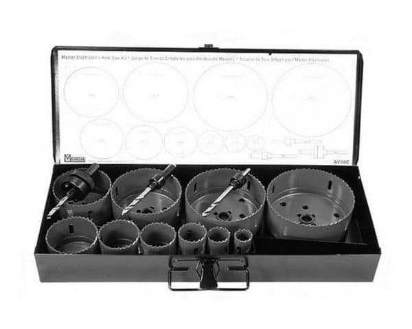 Master Electrician's Hole Saw Kit