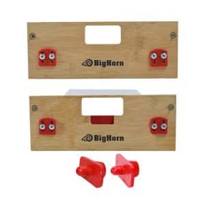 'B' Latch & Strike Template Kit - Finish Size 1-1/8-Inch x 2-1/4-Inch & 1-1/8-Inch x 2-3/4-Inch Replaces Templaco LS-171B