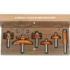 6-piece Cabinetmaking Router Bit Set - woodshopbits.com CMT