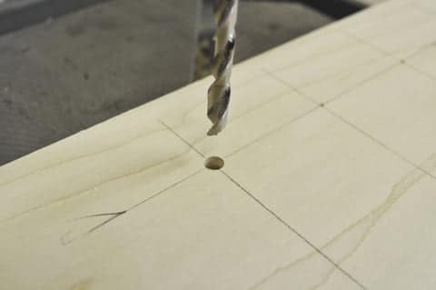 Drilling Precisely Centered Holes