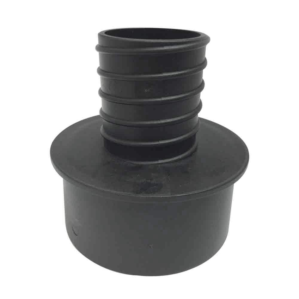 4 Inch x 2-1/4 Inch Threaded Coupler For Wood Shop Dust Collection