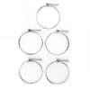 4 Inch Wire Hose Clamp (5 / Pack) - Replaces Jet JW1317