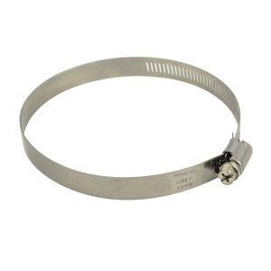 5 Pack 4 Inch Hose Clamp, Flat Style - Replaces JW1022