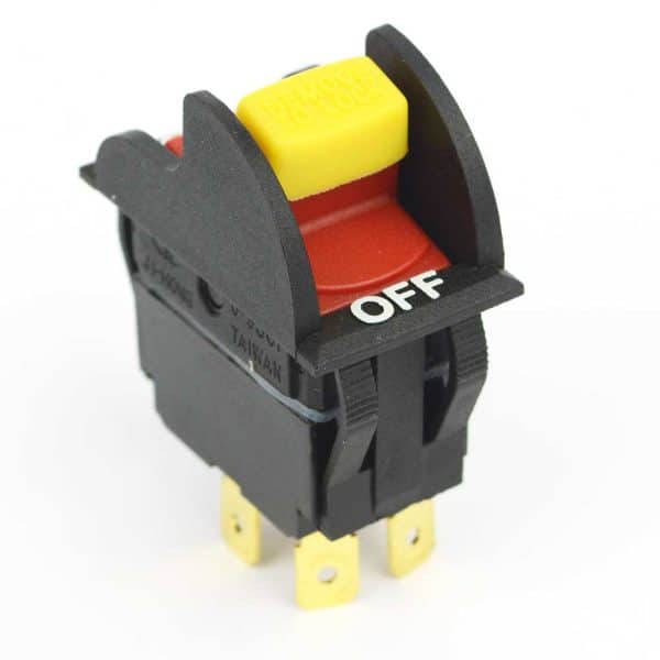 1-5/8 Inch x 3/4 Inch Toggle Switch with Lock