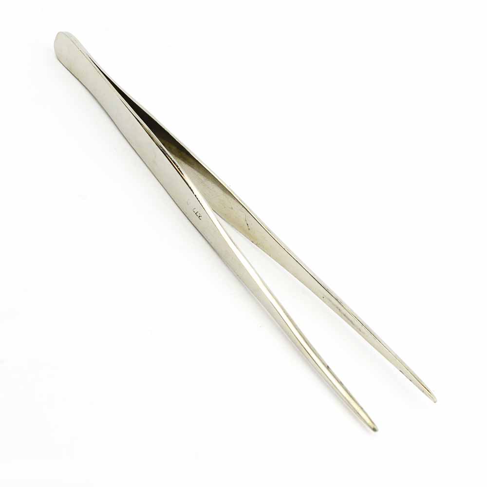 7 Inch Long Stainless Steel Point Tweezer