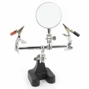 Third Hand With 2-1/2 Inch Magnifier Glass