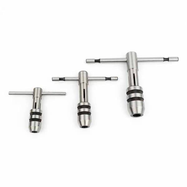 Adjustable T-Handle Tap Wrench Set  3 Piece M1-M4 / M4-M6 / M6-M12