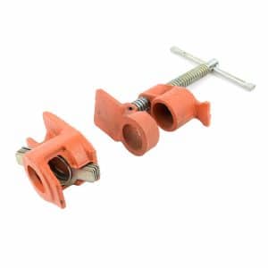 Heavy Duty 3/4 Inch Cast Iron Pipe Clamp 2 Piece