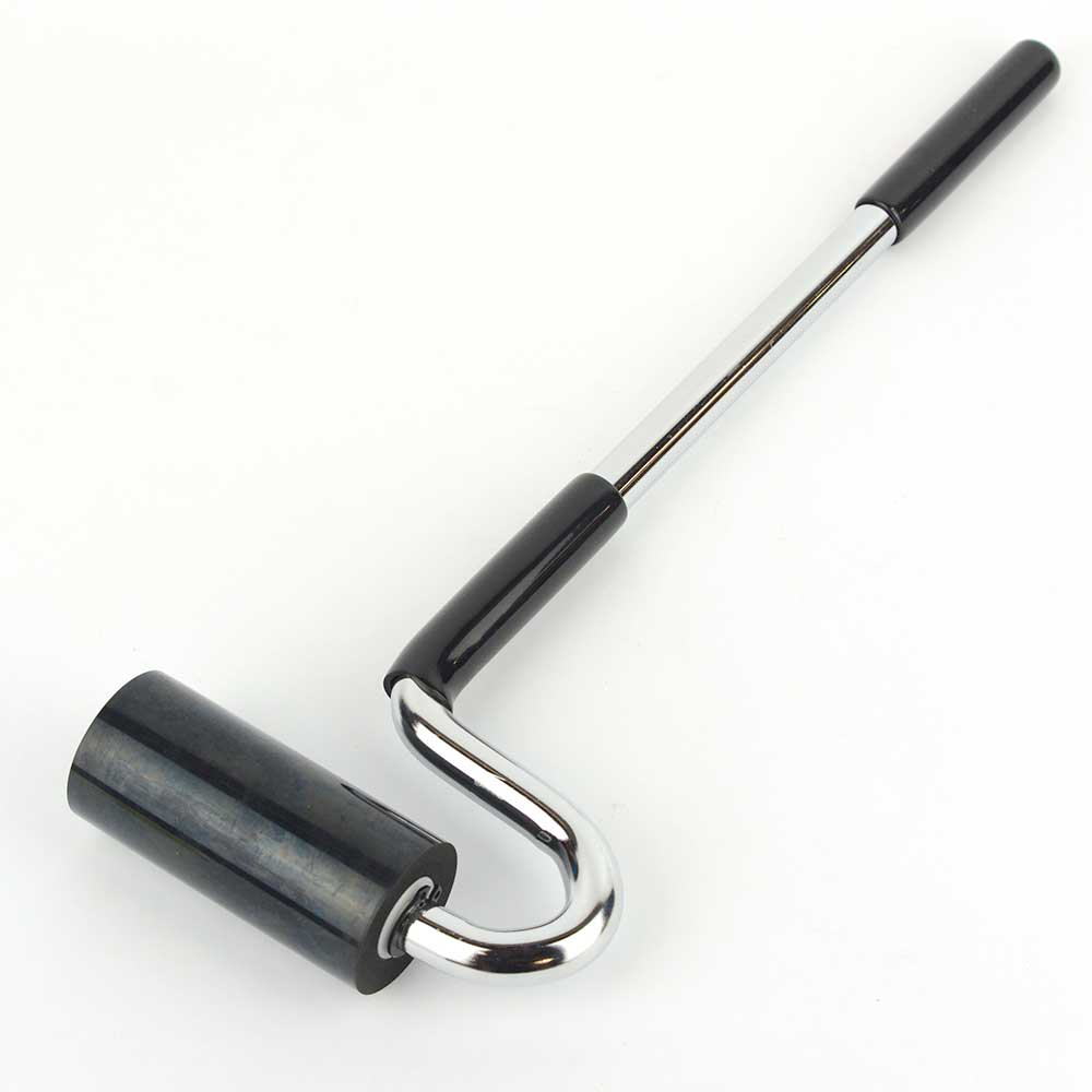 Long Handle J-Roller with Rubber Roller