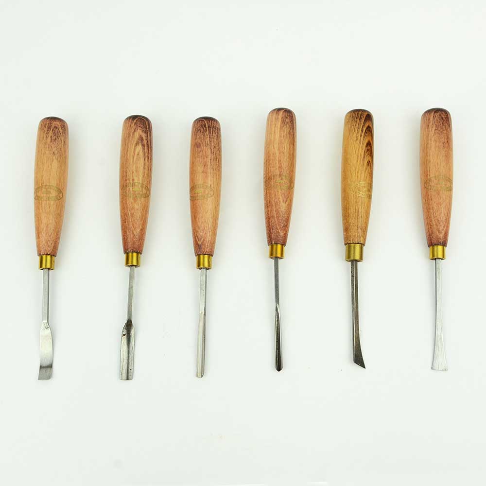 6 Pc Boxed Woodcarving Tool Set