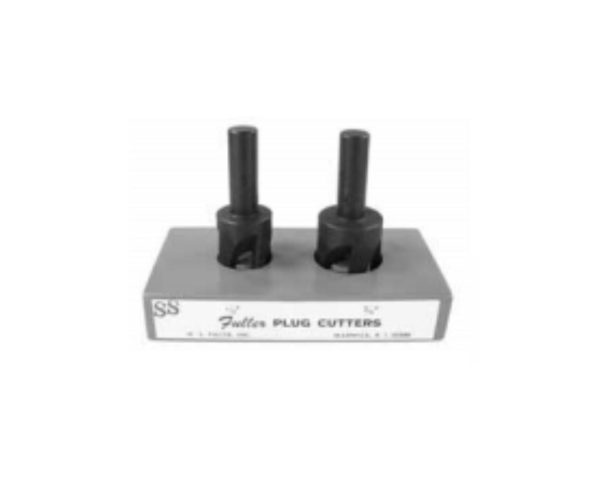 Fuller Plug Cutter Sets - woodshopbits.com WL Fuller SHK 1/4 | N 2 | Sizes 1/2, 5/8 | CS